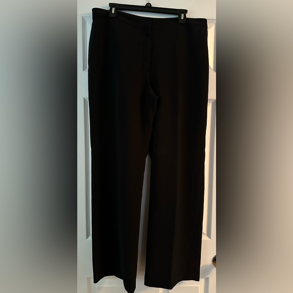 Evan Picone. Size 14. Black pants.